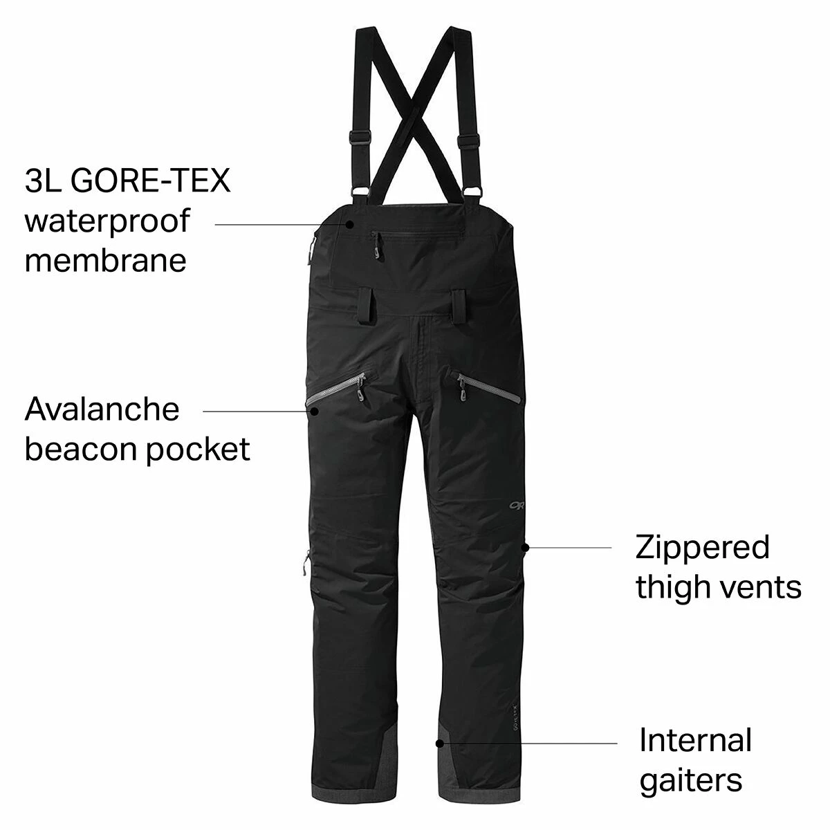 Coupon 😉 Outdoor Research Hemispheres Bib Pant Men's ✔️ 7 Coupon 😉 Outdoor Research Hemispheres Bib Pant Men's ✔️ - Image 5