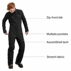 Flash Sale 😍 Outdoor Research Skytour AscentShell Bib Pant Men's 🌟 -Outdoor Research Shop BLA D13