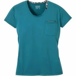Deals ❤️ Outdoor Research Chain Reaction Short Sleeve T 👚 Shirt Women's 🧨 -Outdoor Research Shop MED D2