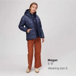 Budget 🛒 Outdoor Research Coldfront Down Hooded Jacket Women's ⌛ -Outdoor Research Shop NAVBLU D12