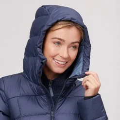 Budget 🛒 Outdoor Research Coldfront Down Hooded Jacket Women's ⌛ -Outdoor Research Shop NAVBLU D8
